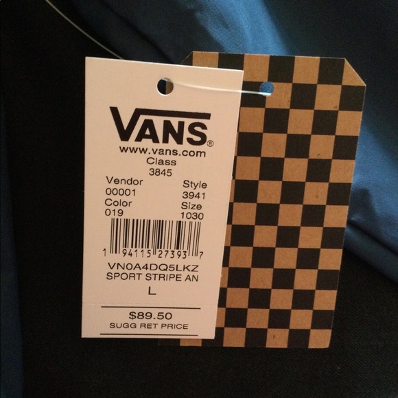 Vans Sport Stripe Anorak Jacket 